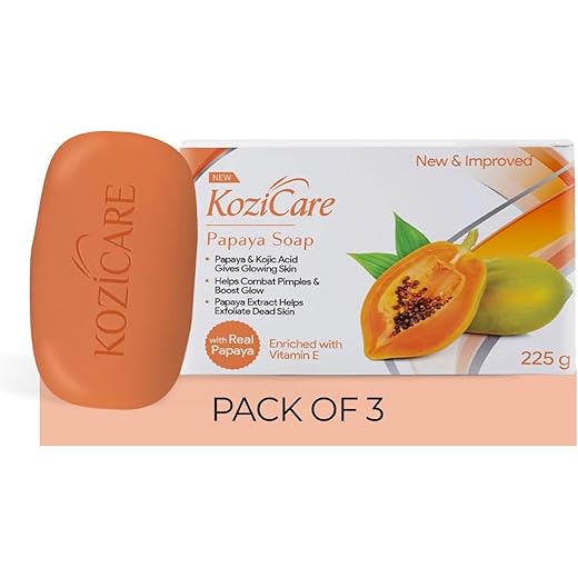Kozicare Glow Soap Pack - 3x100g