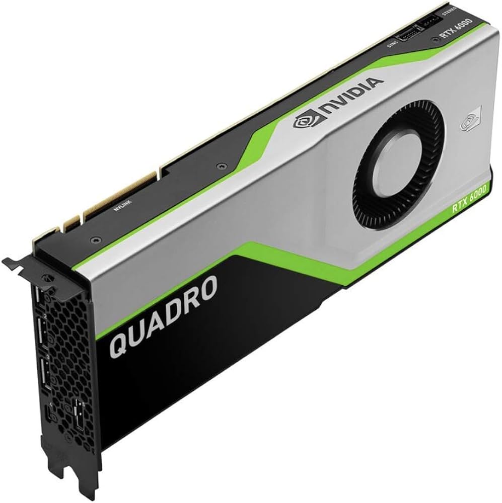 Amazon | PNY VCQRTX6000-PB Quadro RTX 6000 グラフィックカード 24GB