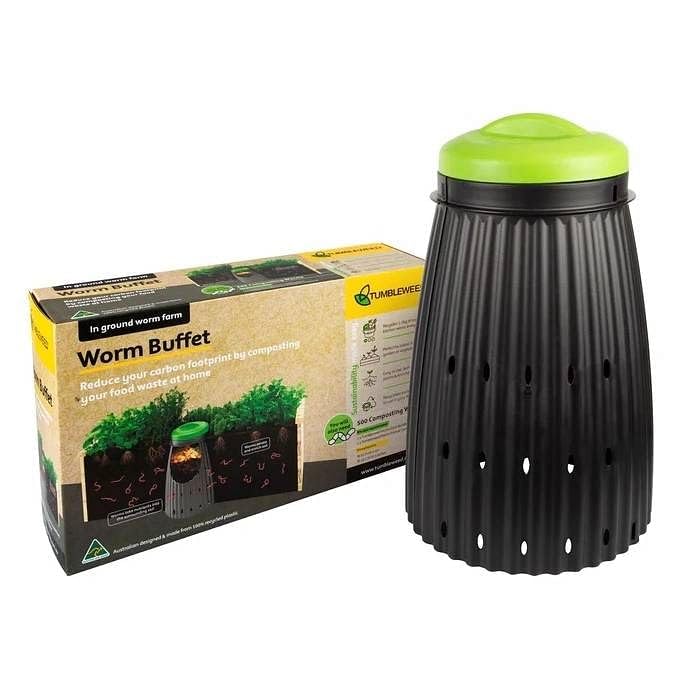 Tumbleweed Worm Buffet - In-ground Worm Farm That Turns Your Scraps to Compost
