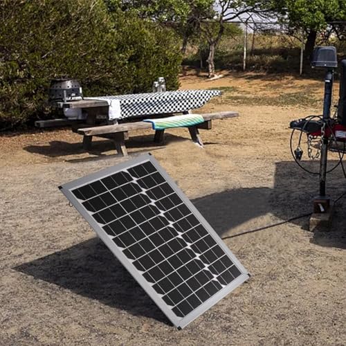 NEIQIUWING Para módulos de generación solar al aire libre, silicio monocristalino, abrazadera de batería de CC