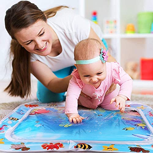 Image of MSA Water Play Mat for Baby | Double Sided Water Proof Baby Play Mat for Crawling Kids | Fun Activity Mat for Babies | Floor Playing Mat for Kids (Pack of 1)