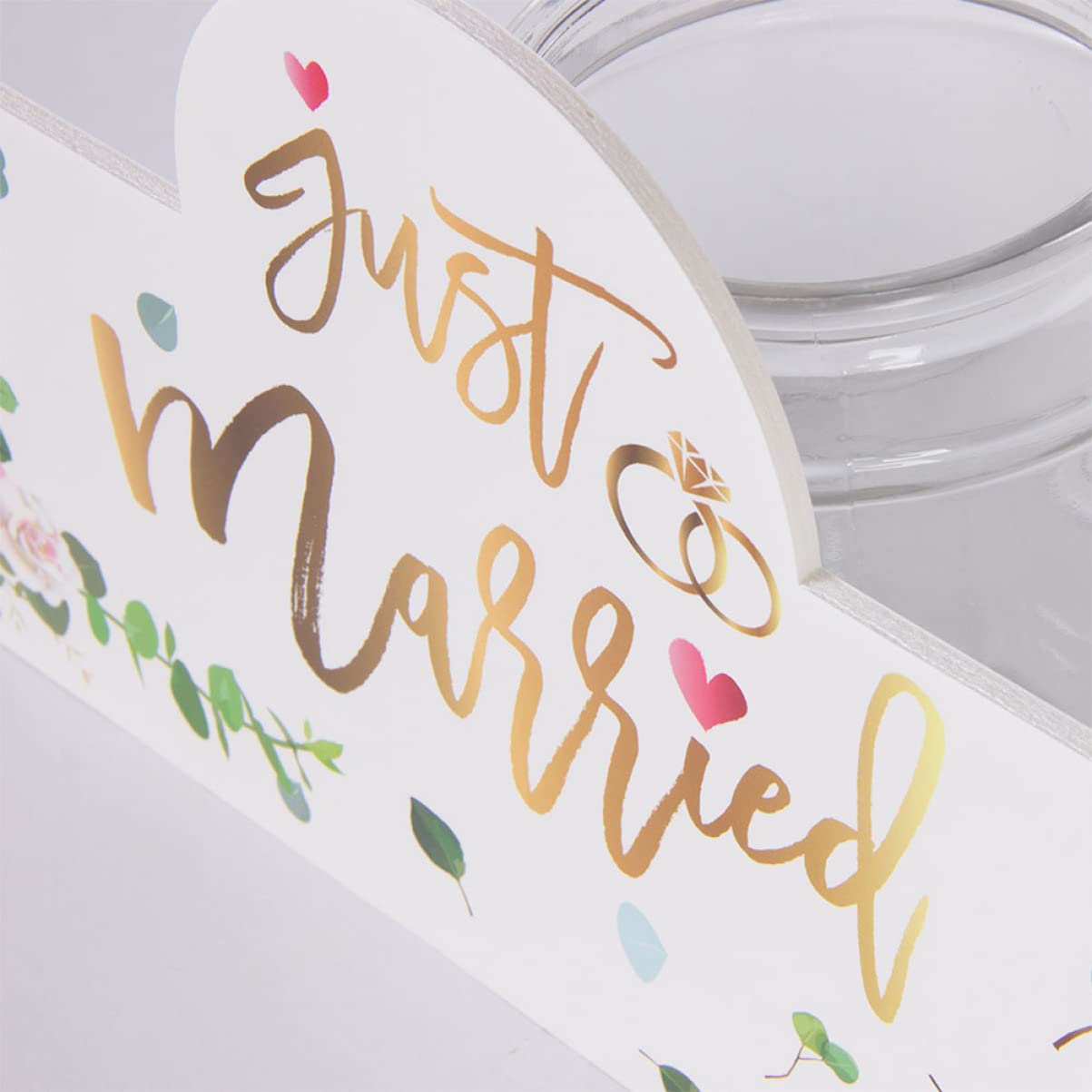 Abaodam 2stücke Floral Paper Photo Frame Für Hochzeiten Romantische Fotorequisiten Für Fotoautomaten Hochzeitsfeiern Und Stabiler Und Bilderrahmen Für Unvergessliche Erinnerungen