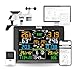 Raddy WF-100C Stazione Meteo Professionali con Sensore Esterno, Termometro e Sensori di Umidità per Interni ed Esterni, Perfetta per la Casa, con Ampio Display, Pluviometro