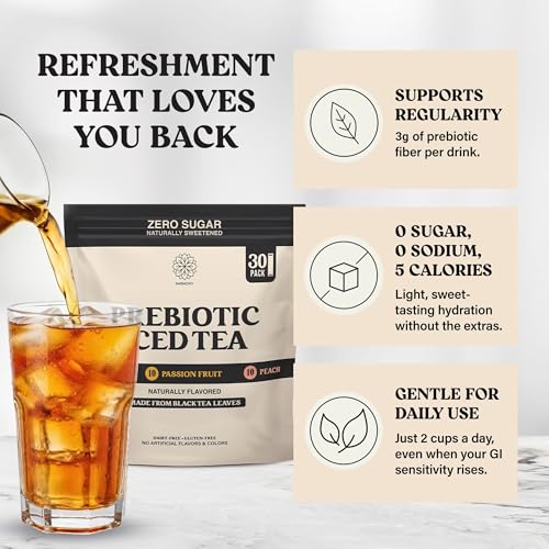 Image of Harmony Prebiotic Black Tea Variety Pack - 3 Flavors - 30 Sticks