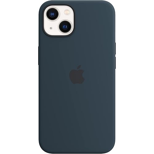 Apple iPhone 13 Silicone Case with MagSafe – Abyss Blue