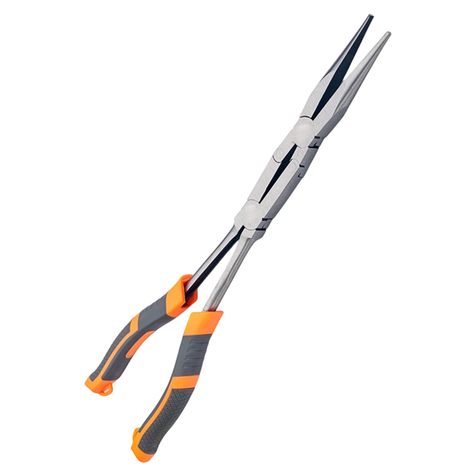Laikoutd Straight Head Professional 13Inch Steel Pliers Set Featuring Multiple Angles For Versatile Tasks Heavy Duty Extended Reach Pliers With Four Head Styles For Multifunctional Repairs