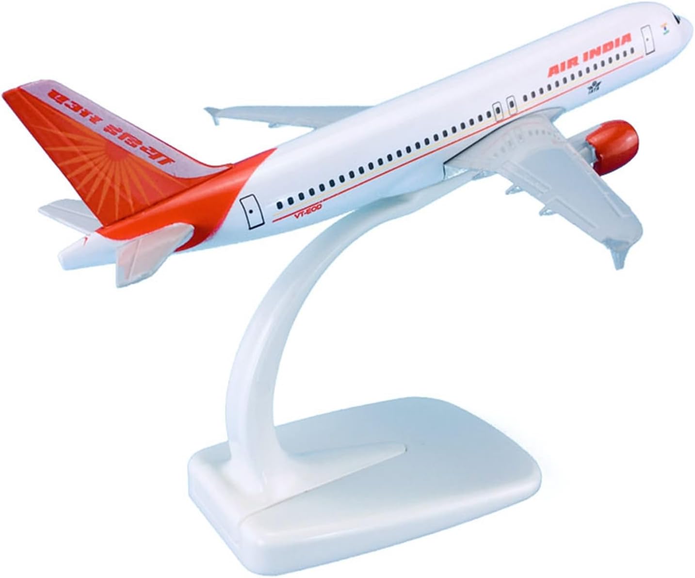 Miniature Scale 1 235 for Airbus A320-200 Aircraft Model Air India Alloy Finished Flying Toy Game Kits