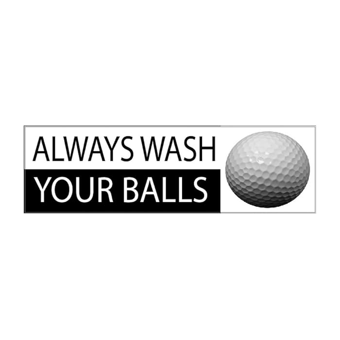 Buy Rogue River Tactical Funny Golf Ball Always Wash Your Balls Golf