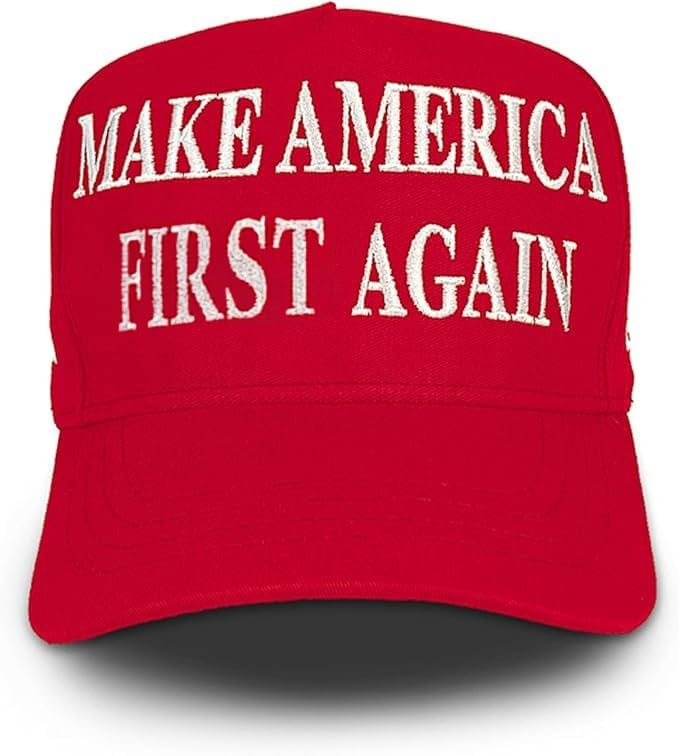 Zadin Official MAKE AMERICA FIRST AGAIN Hat President Patriotic Costume Merchandise Adjustable Golf Baseball Cap Donald T. Hat