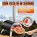 Multi-Fuel Pizza Oven Outdoor, 12