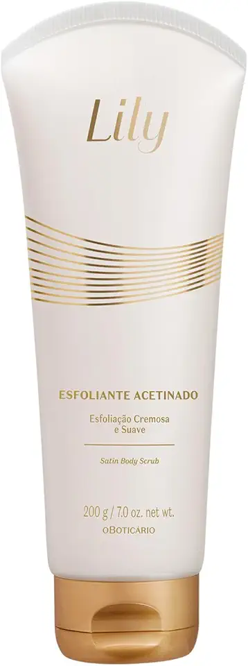 O Boticário Esfoliante Hidratante Desodorante Corporal Lily 200g