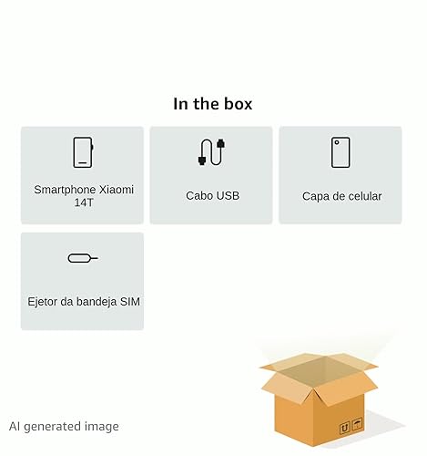 Smartphone Xiaomi 14T 512GB, 12GB Ram, 5G, Leica, Preto – no Brasil