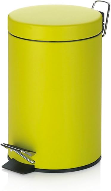 Kela 22726 Kosz na kosmetyki 3 l, metalowy, Monako, Willow, zielony matowy