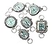 Ribbon Bar Watch Faces for Beading, 10 PCs Assorted