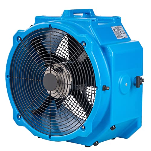 MOUNTO Mt4000A 1/4hp 4000cfm Axial Air Mover Ventilador de tambor secador de piso