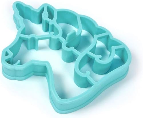 Genuine Fred Crack A Smile - Molde de silicona para desayuno de huevo y panqueques, 5.75 pulgadas, unicornio, 5229044