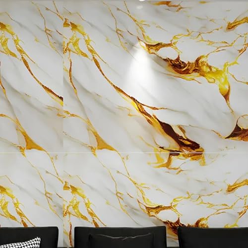 Image of WALLVEAR PE Foam Marble Wall Panel Sheet Pack of 16 | Self Adhesive DIY | 3mm Thickness | 4 Sq.Ft Coverage | Waterproof & Scratch Resistant | Easy Peel & Stick Installation Home, Office, Hotel Decor