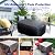 Topcover Fire Pit Cover Rectangular,600D Heavy Duty Outdoor Furniture Covers Waterproof For Patio Table,43 inch Tear Resistant Propane Gas Firepit Cover For Rectangle Fireplace,43"L x 23"W x 24"H