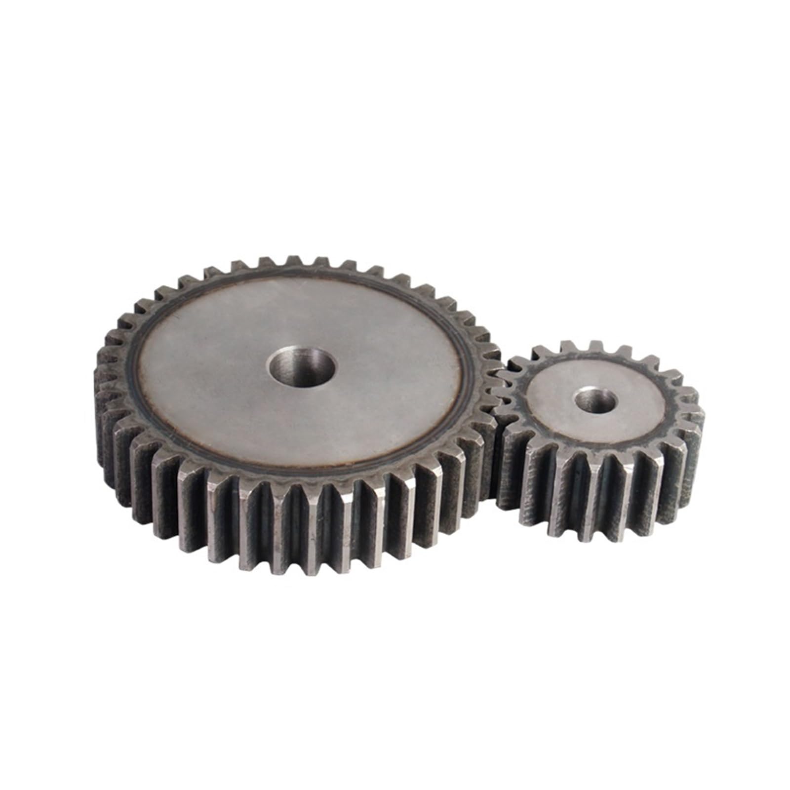 Bevel Gear Pinion Hardware Mechanical 2.5M Spur Gear 25T/26T/27T/28T/29T/30T/31T/32T/33T/34T/35T/36T/37T/38T/39T/40T 45# Carbon Steel Thickness 25mm(2.5M 37T -1pcs)
