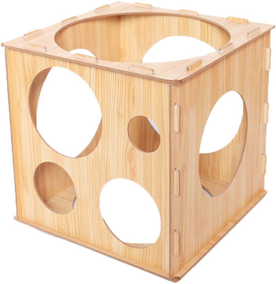 Sunnyushine Balloon Sizer Box, Balloon Sizes Measuring Box Tool For Creating Perfect Balloon Arch And Balloon Column Stand For Birthday Party Wedding Party Decorations
