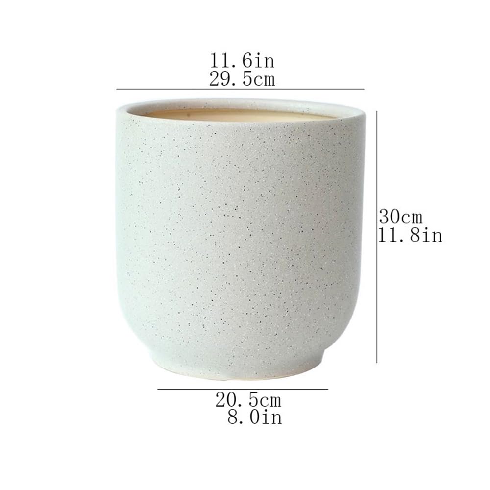 Doniczki ceramiczne, duży kaliber, doniczka do wnętrz, dekoracja na zewnątrz, pojemnik z otworami drenażowymi, doniczka na rośliny, do domu, ogrodu, doniczki