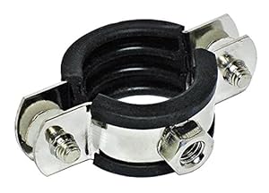 Rohrfix-24 Edelstahl Rohrschelle 32-35 mm