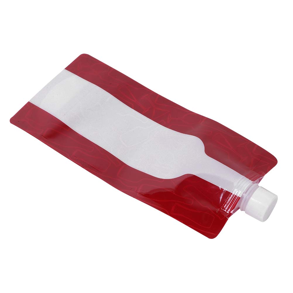 Folding Water Bottle, 750ML Collapsible Water Hydration Bladder Bag Water Container for Outdoor Hiking Cycling Camping Running Picnic Hiking Camping - Image 3