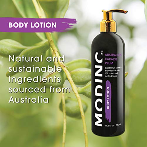 Modinc Luxury Body Lotion Australian Kakadu Plum Formula, Super Fruit Extracts Blended Rich In Vitamins And Antioxidants, Vegan, Cruelty Free, Pump, 11.5 Ounces #TOP3