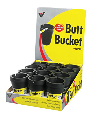 Victor%2bButt%2bBucket%2bExtinguishing%2bAshtray%2bBlk