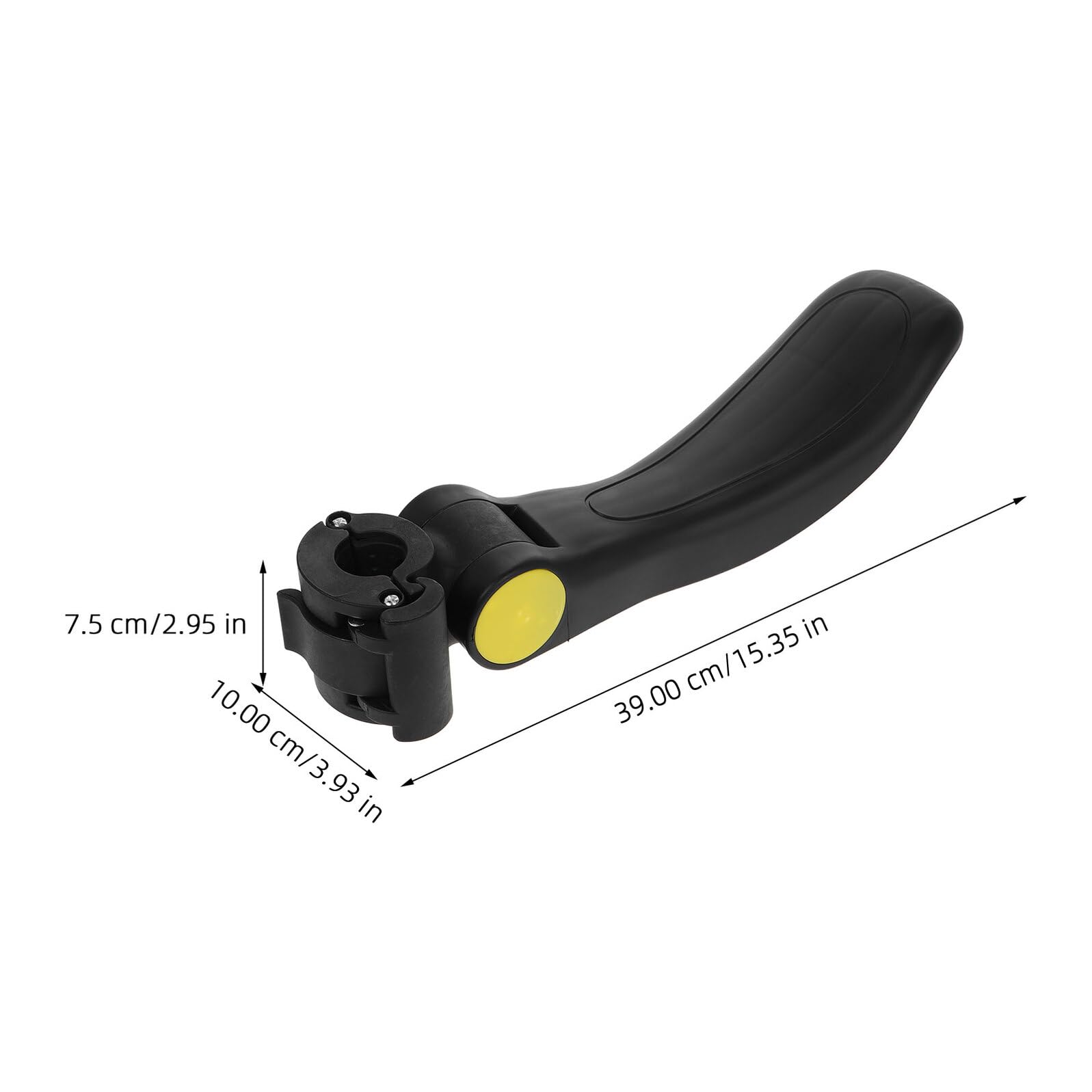 Sella per Monopattino Bambini in Plastica Nera Regolabile | Installazione Semplice, per Scooter dei Piccoli, Seduta Portatile, Uso su Modelli Infantili