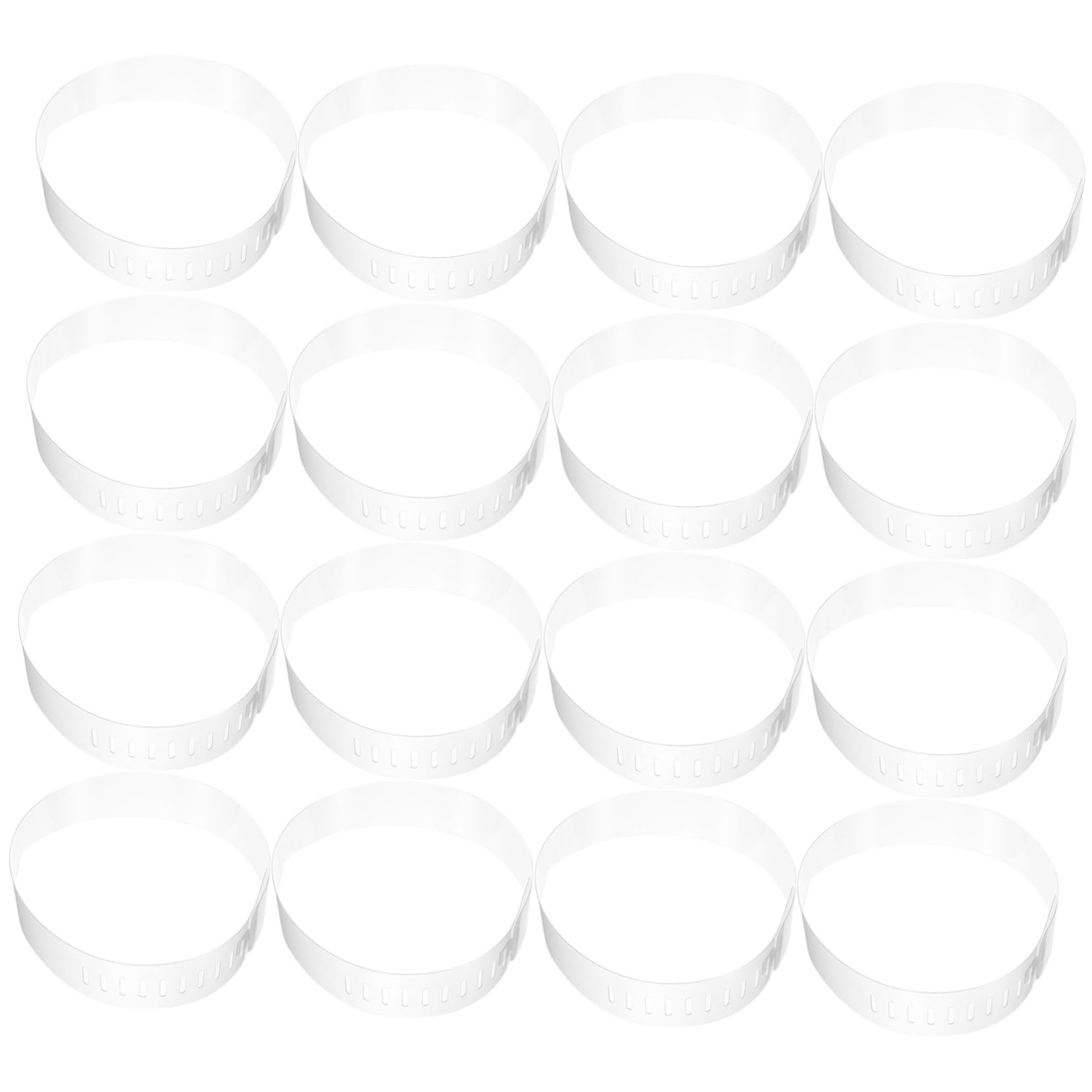 Healvian 100piezas Collar De Pvc Transparente Para Camisas De Varillas De Plástico Para Fijación De Cuello Soporte Para Cuello De Camisa Para Hombre