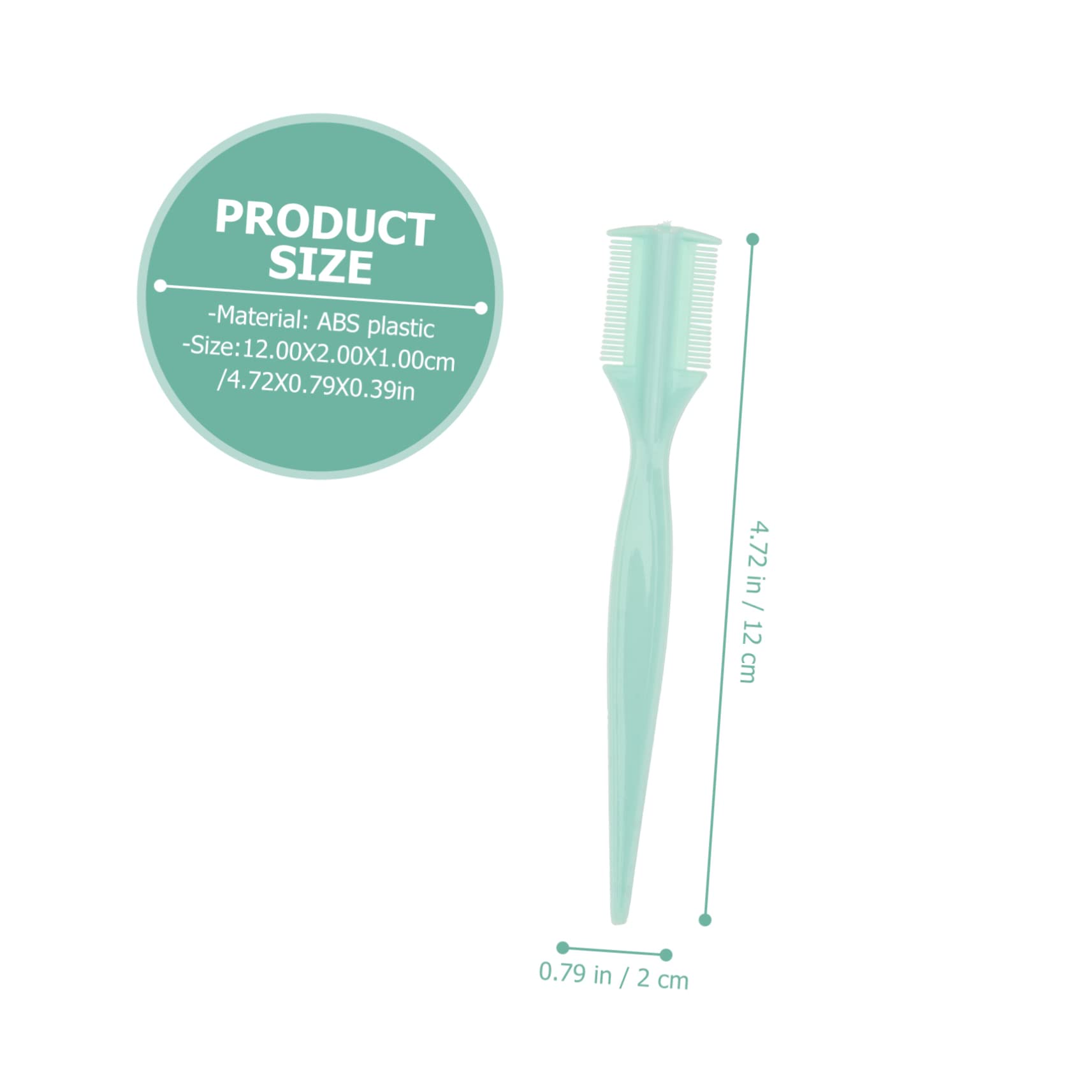 Baluue 50pcs Eyebrow Separator Lash Brush Thin Brow Brush Lash Comb Accessories for Makeup Random Color