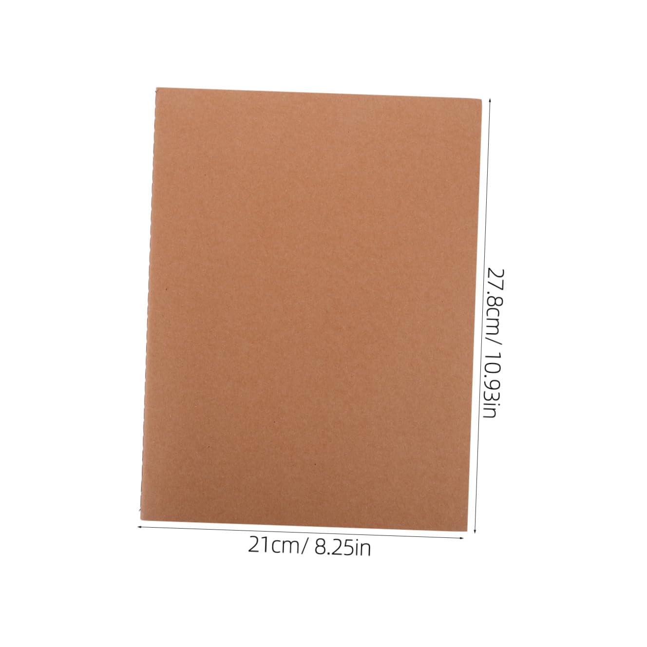 Angoily Cuaderno de Bocetos en Blanco, 5 Unidades, 36 Hojas por Libro, Papel para Dibujar y Escribir, Adecuado para Estudio y Borradores