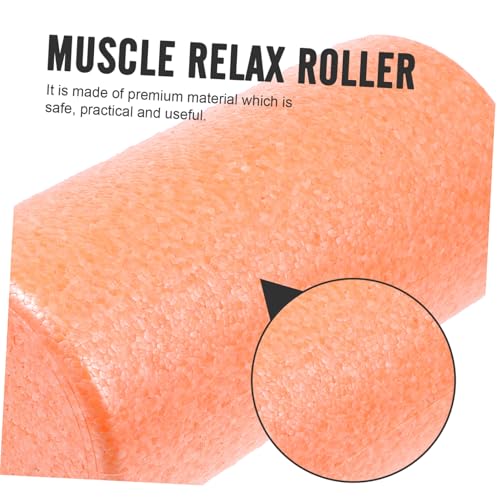 VALICLUD Foam Roller Muscle Massage Roller Fitness Relaxing Epp Material Orange 30x15cm Yoga Column for Muscle and Relief miniatura 3