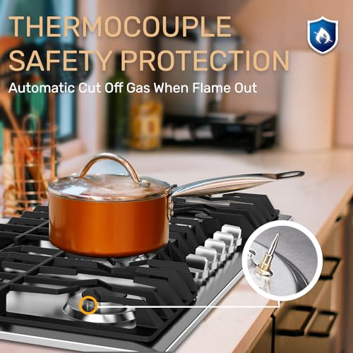 Topwish XBCA-AGS-004-36 Inch Built-In Gas Cooktop thumb #5