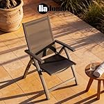 Klappstuhl Ricadi Aluminium Anthrazit