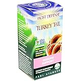 Host Defense - Turkey Tail Mushroom Capsules, Naturally Supports Immune Response, Healthy Digestion, and Hormone Balance, Non-GMO, Vegan, Organic, 60 Count (FFP)