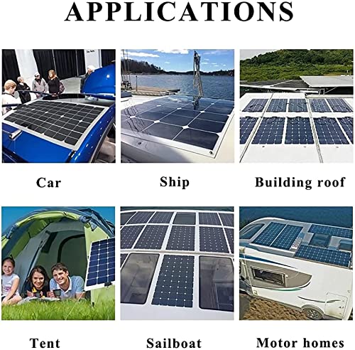 LOVEXIN Sistema di Pannelli solari da 100 W 12 V