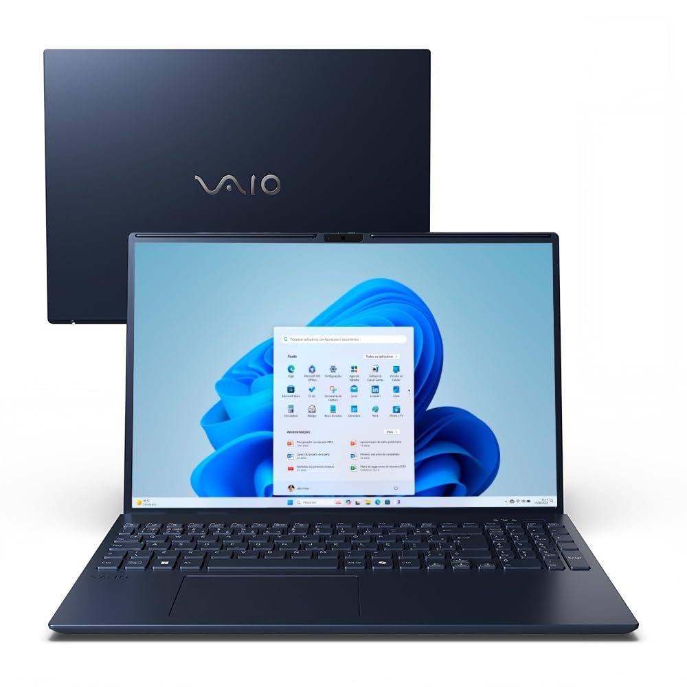 Notebook VAIO FE16 AMD® Ryzen 7-5700U Windows 11 Home 16GB RAM