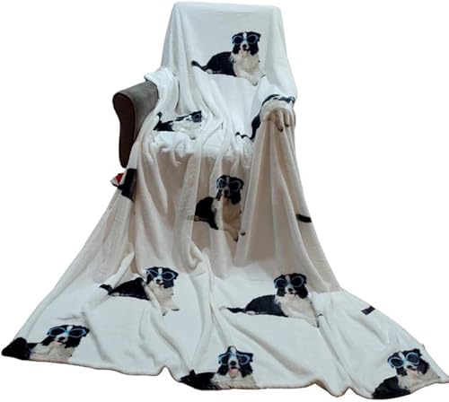 Manta de forro polar de gran tamaño de 60 x 80 pulgadas ultra suave y acogedora franela duradera de 350 GSM sin desprendimiento sin pelusas adecuada