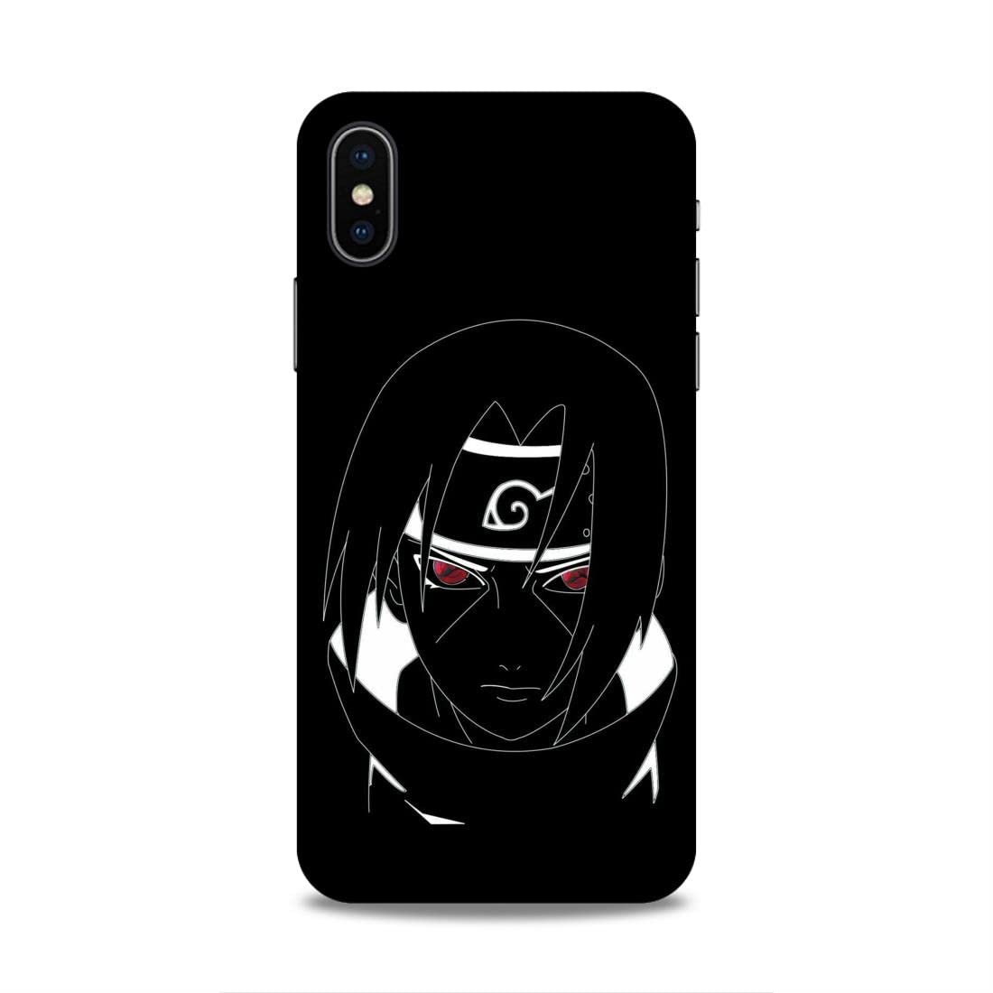 Itachi Uchiha Mangekyou Sharingan Eyes Anime Art Printed Hard case Mobile Cover for iPhone 6 Plus XR XS SE 12 13 Mini (iPhone Xs)
