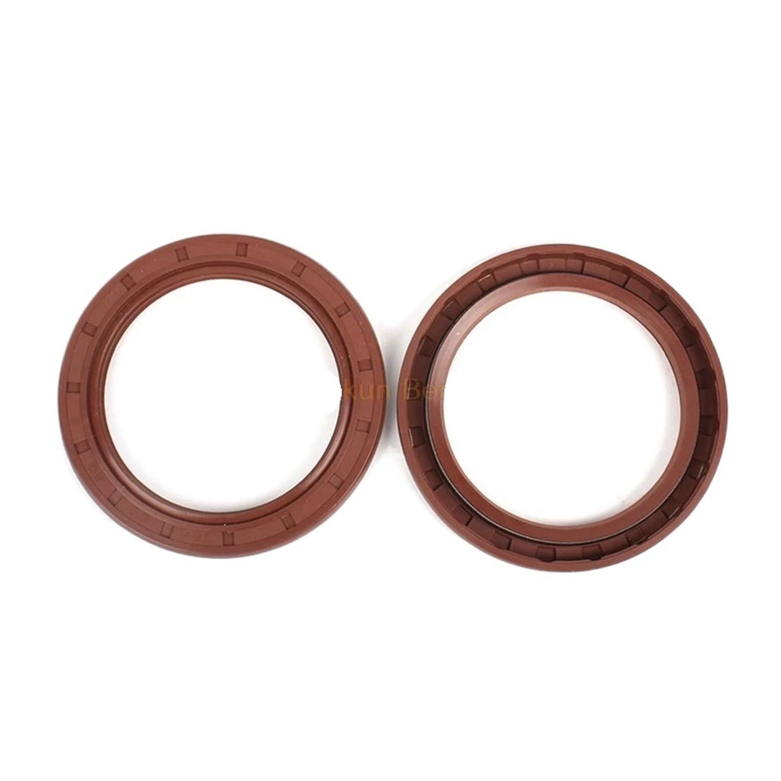 CLBSWYEJK 45 * 75 * 5/8/10/12 45x75x5/8/10/12 Fluoro Fluorine Rubber Spring Ring Gasket Radial Shaft Skeleton Oil Seal(1Piece 45x75x5)