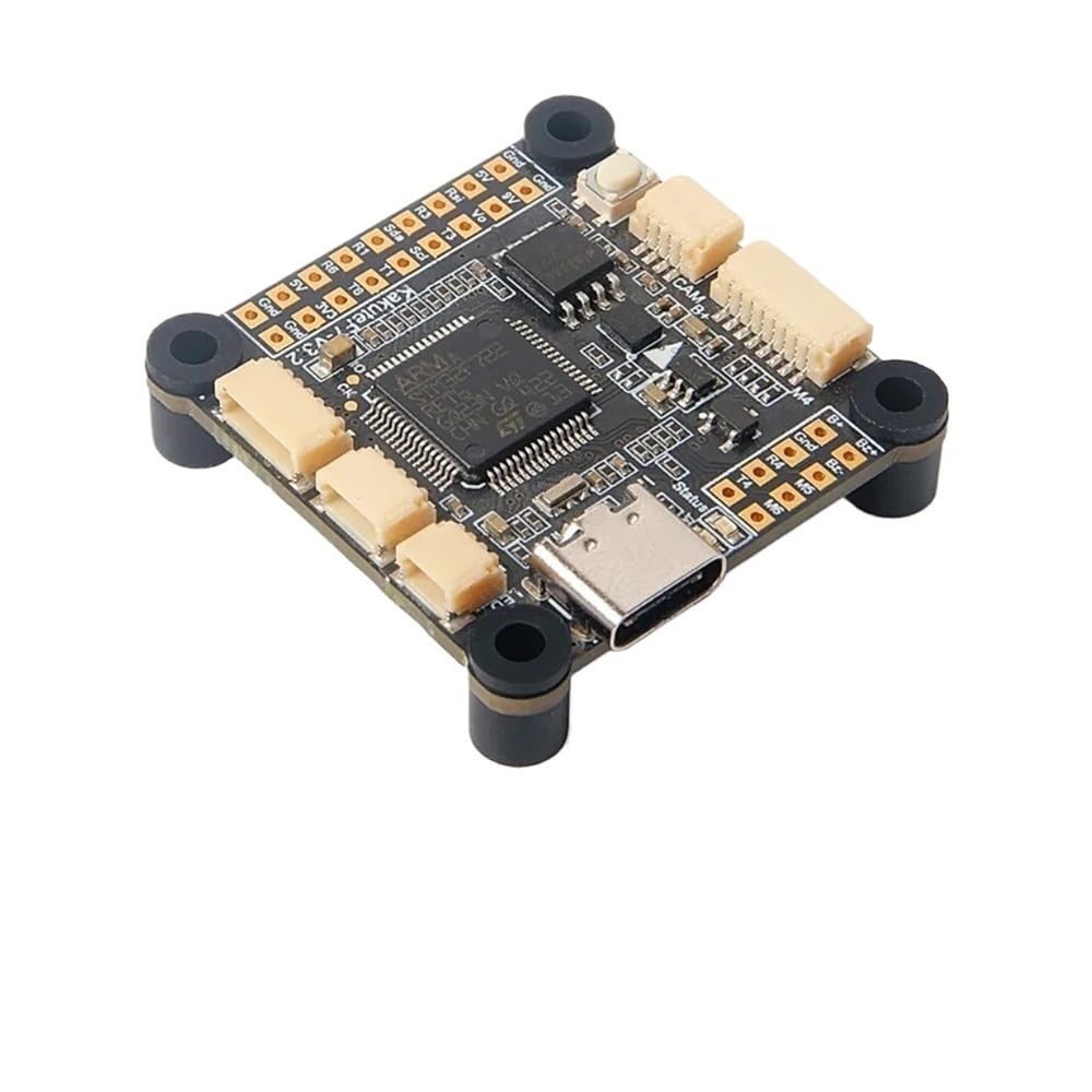 Kakute F722 sterownik stosu z Tekko32 F4 4w1 50A 65A ESC metalowy AM32 4-6S 30 x 30 mm odpowiedni do drona wyścigowego RC FPV (Kakute F722 FC