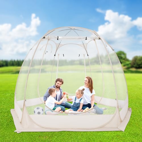 Carpa para camping transparente tipo burbuja pop up miniatura 6