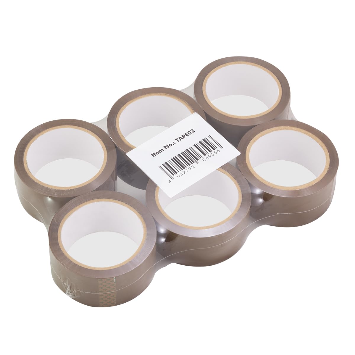 Logilink Light/Brown Adhesive Tape. Opp Tape. 40Mic. Low Noise
