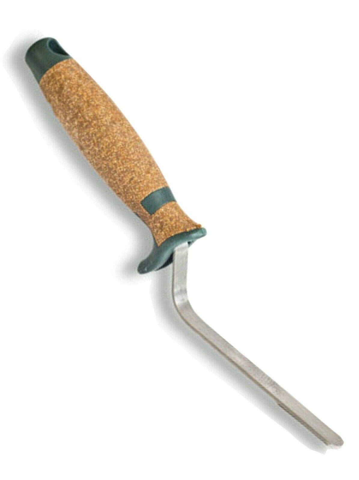 Hamburger CT04 - Set di cazzuole per fughe, 6 mm + 10 mm + 12 mm, manico in sughero, per stuccatura mattoni e mattoni di clinker