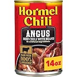 HORMEL Angus Beef Chili with Beans, 14 oz (Pack of 12)