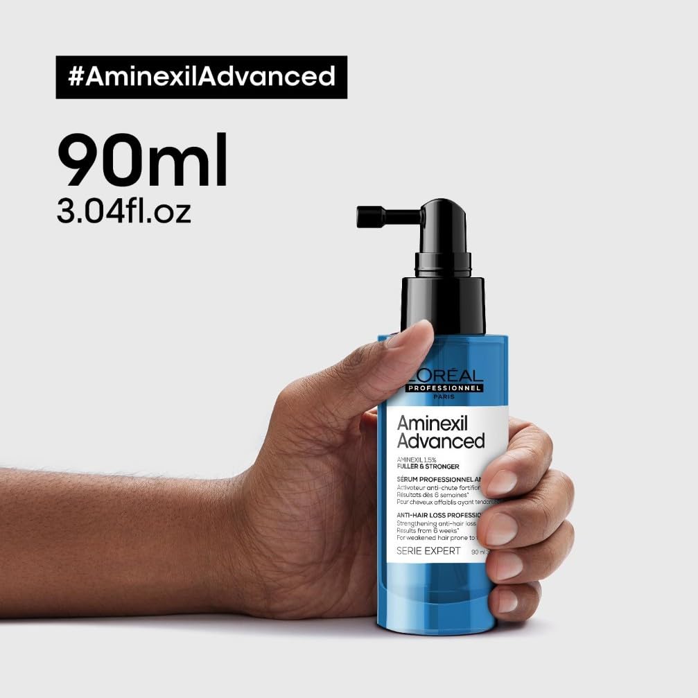 L'OREAL PROFESSIONNEL - Sérum Fortifiant Anti-Chute - Cheveux plus Volumineux & 87% plus Forts dès 6 semaines - Sans Silicone - 90 ml