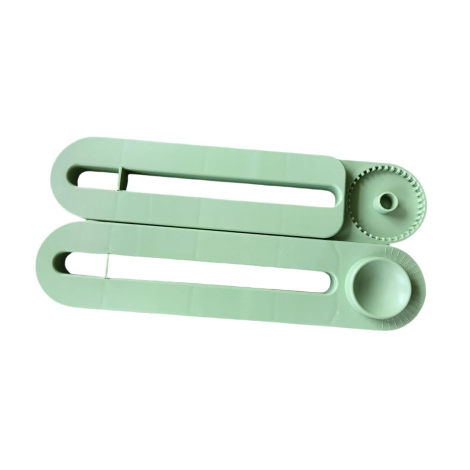 Menolana Roller Skid Press and Toughener, 90-270 Degrees Adjustable Flat Figure Skate Press Roller, Skating Training Equipment, Green