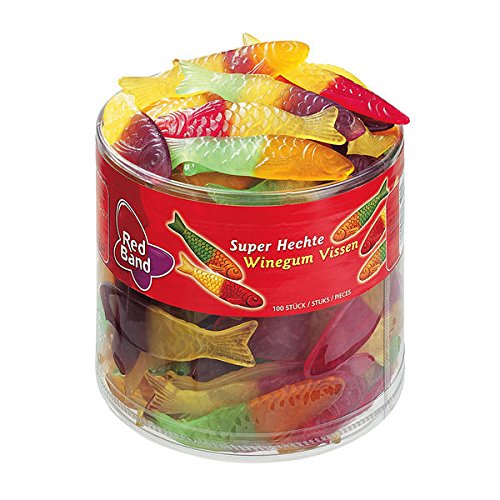 Red Band Super Hechte 1,2 kg Dose – 6er Pack | Fruchtgummi